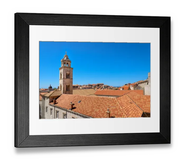 Framed Print : Dubrovnik old town, Croatia Framed Print : Dubrovnik old town, Croatia