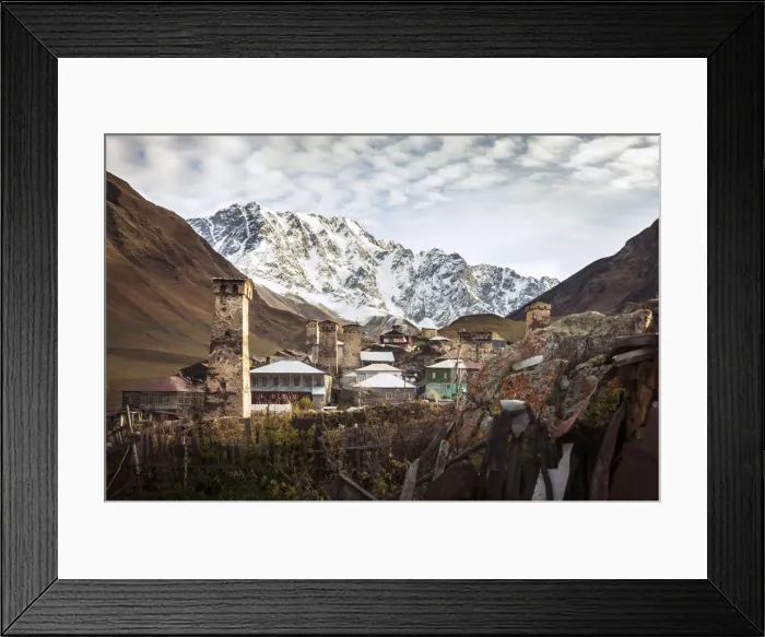 Framed Print : Ushguli, one of the highest inhabited settlements in Europe, Upper Svaneti, Georgia Framed Print : Ushguli, one of the highest inhabited settlements in Europe, Upper Svaneti, Georgia
