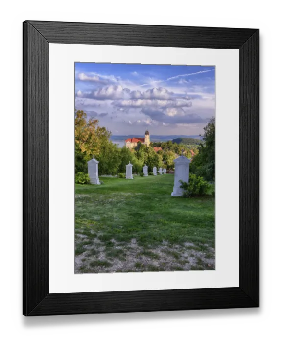 Framed Print : Tihany Peninsula in Hungary Framed Print : Tihany Peninsula in Hungary