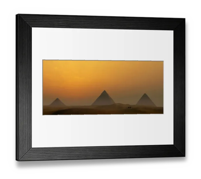 Framed Print : The Pyramids Of Giza, Egypt Framed Print : The Pyramids Of Giza, Egypt