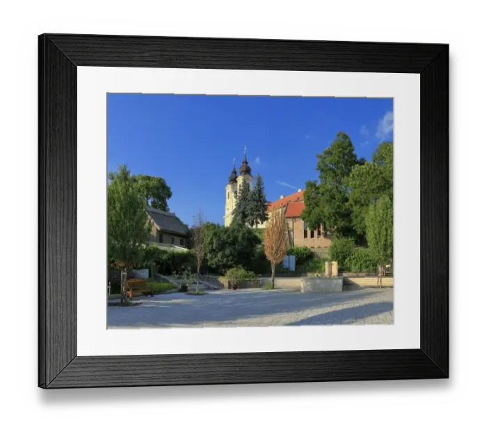 Framed Print : Tihany Peninsula in Hungary Framed Print : Tihany Peninsula in Hungary
