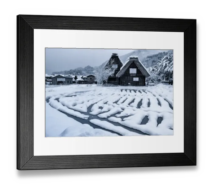 Framed Print : World Heritage, Shirakawago, Historic Villages of Shirakawa-go and Gokayama Framed Print : World Heritage, Shirakawago, Historic Villages of Shirakawa-go and Gokayama