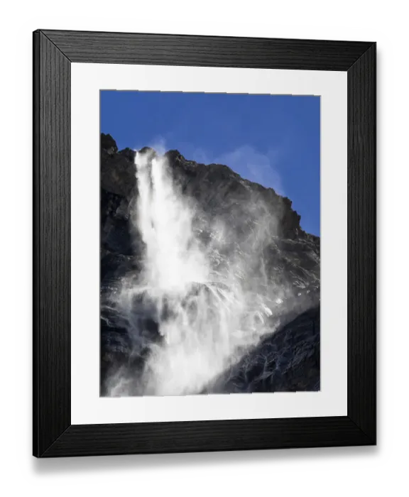 Framed Print : Close up Waterfalls Gavarnie. Hautes Pyrenees. France. World Heritage by UNESCO, the great waterfall Framed Print : Close up Waterfalls Gavarnie. Hautes Pyrenees. France. World Heritage by UNESCO, the great waterfall