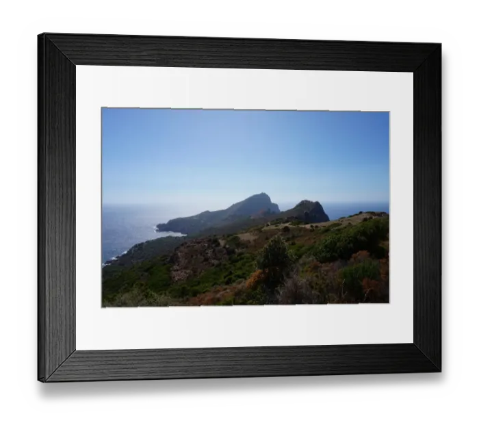 Framed Print : Capo Rosso, Nature in Corsica, France Framed Print : Capo Rosso, Nature in Corsica, France