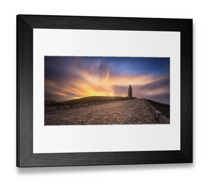 Framed Print : Tower of Hercules, CoruAna, Galicia, Spain Framed Print : Tower of Hercules, CoruAna, Galicia, Spain