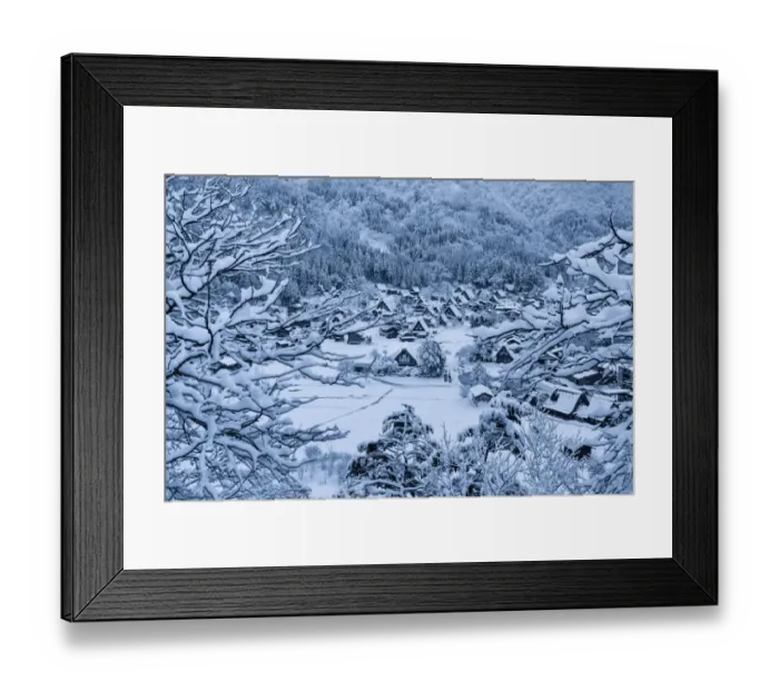 Framed Print : World Heritage, Shirakawago, Historic Villages of Shirakawa-go and Gokayama Framed Print : World Heritage, Shirakawago, Historic Villages of Shirakawa-go and Gokayama