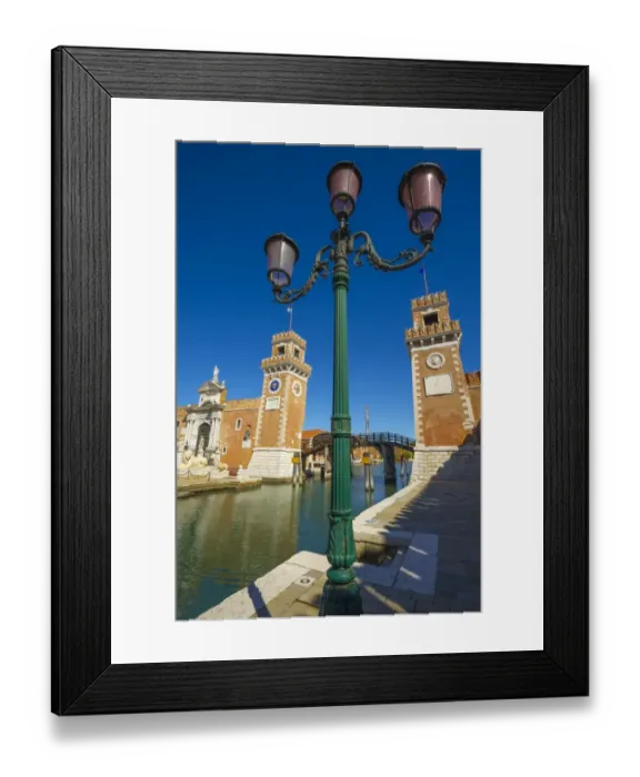Framed Print : Arsenale, Venice, Veneto, Italy
