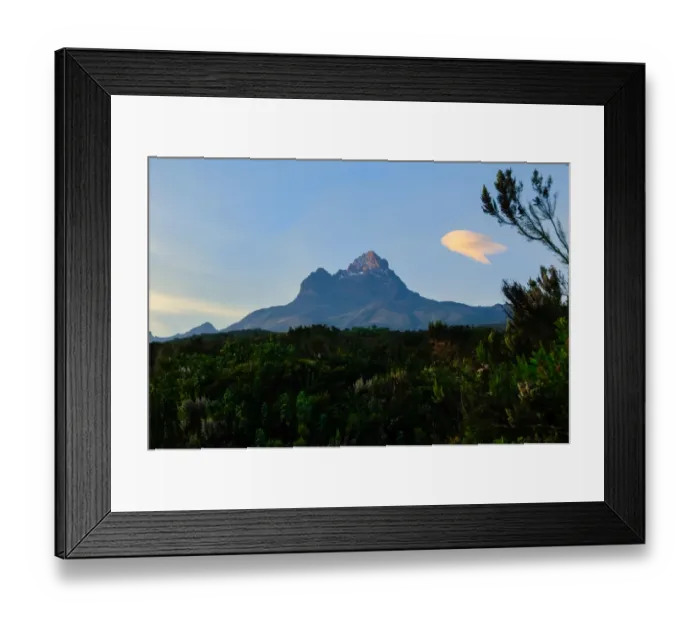 Framed Print : Mawenzi Peak Framed Print : Mawenzi Peak