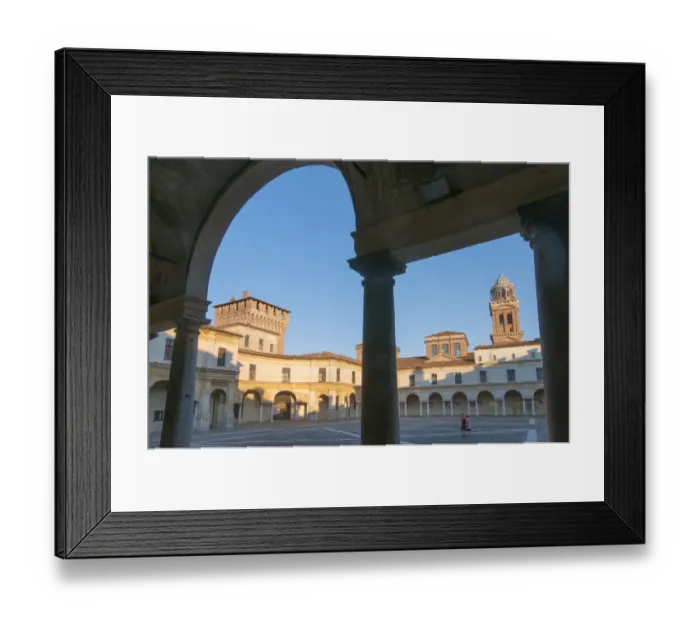 Framed Print : Mantova, Lombardy, Italy. Historical buildings in the old town Framed Print : Mantova, Lombardy, Italy. Historical buildings in the old town