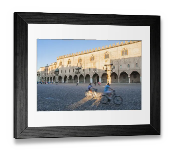 Framed Print : Mantova, Lombardy, Italy. Historical city center Framed Print : Mantova, Lombardy, Italy. Historical city center