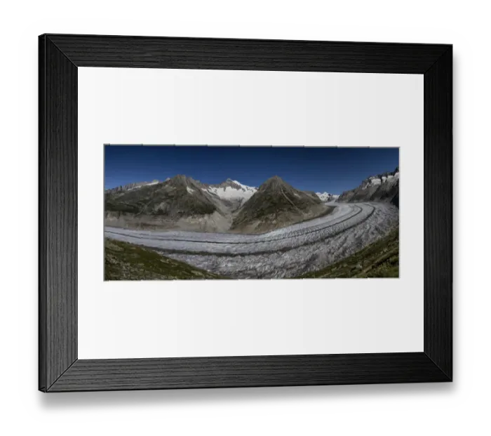 Framed Print : Aletsch glacier, Valais, Switzerland Framed Print : Aletsch glacier, Valais, Switzerland