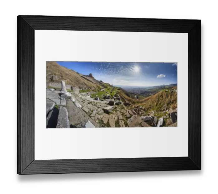 Framed Print : Ruins of the Temple of Dionysus Framed Print : Ruins of the Temple of Dionysus