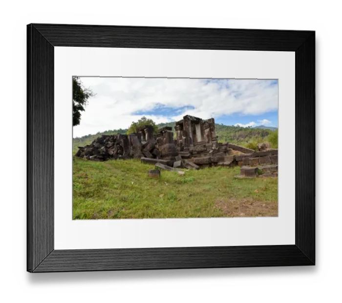 Framed Print : Hong Nang Sida Temple Champasak Laos Framed Print : Hong Nang Sida Temple Champasak Laos