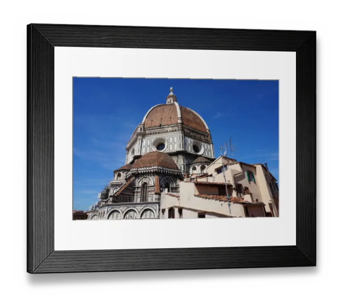 Framed Print : Overview Cupola of the Duomo of Florence, Italy Framed Print : Overview Cupola of the Duomo of Florence, Italy