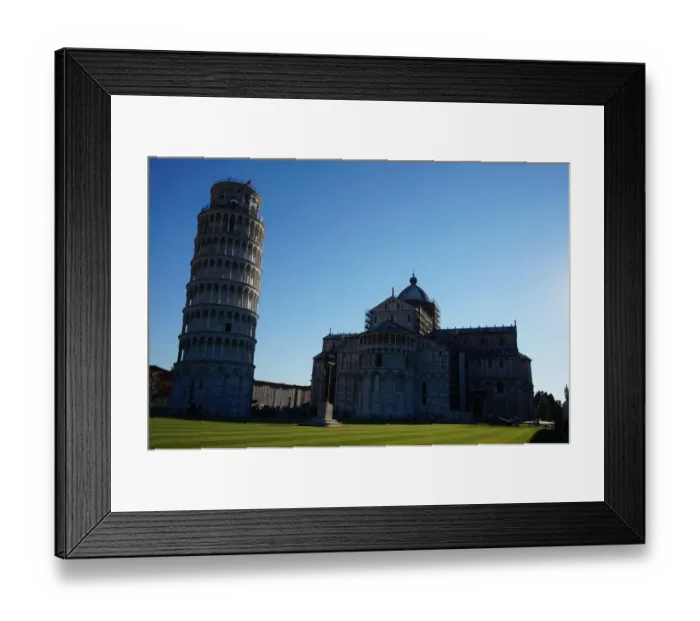 Framed Print : Leaning Tower and Cathedral, Piazza dei Miracoli, Pisa, Italy Framed Print : Leaning Tower and Cathedral, Piazza dei Miracoli, Pisa, Italy