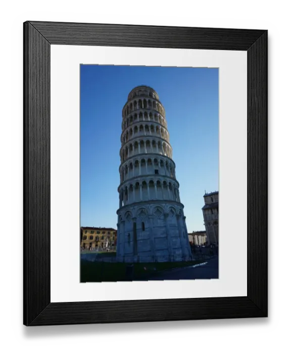 Framed Print : Leaning tower of Pisa, People, Piazza dei Miracoli, Italy Framed Print : Leaning tower of Pisa, People, Piazza dei Miracoli, Italy