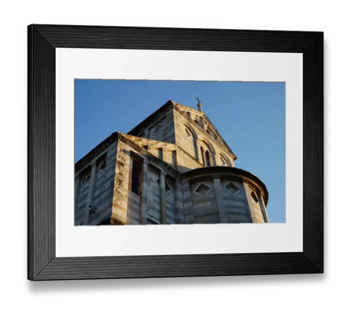 Framed Print : Close Up on Cathedral of Pisa, Italy Framed Print : Close Up on Cathedral of Pisa, Italy