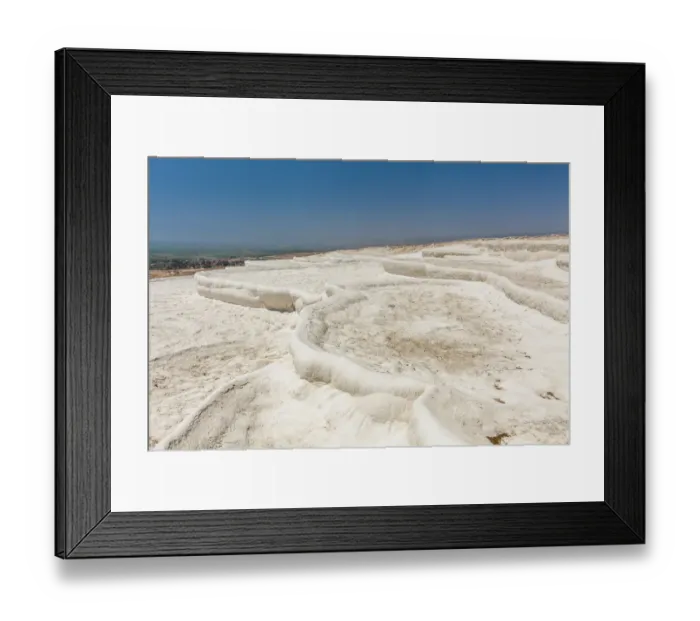 Framed Print : Pamukkale, Turkey. Travertine pools and terraces Framed Print : Pamukkale, Turkey. Travertine pools and terraces