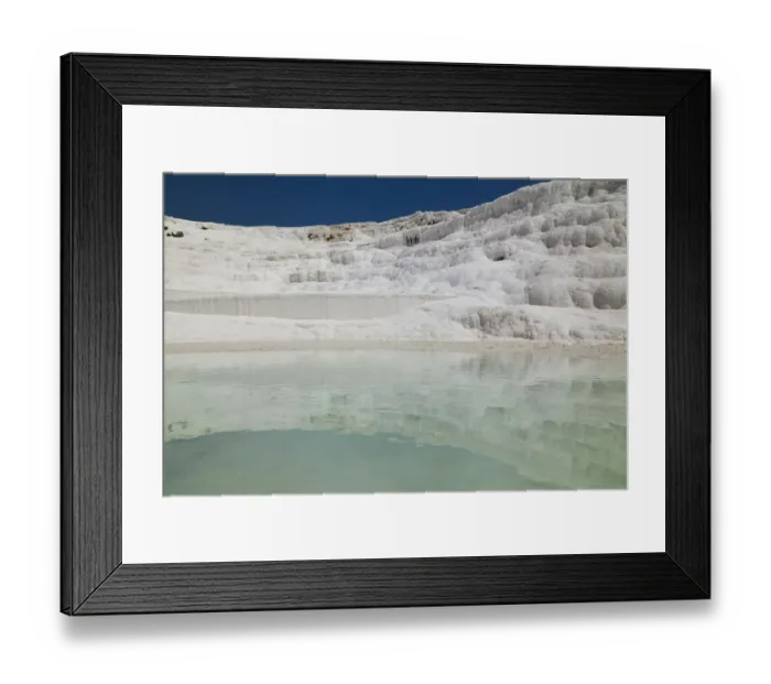 Framed Print : Pamukkale Travertines, Turkey