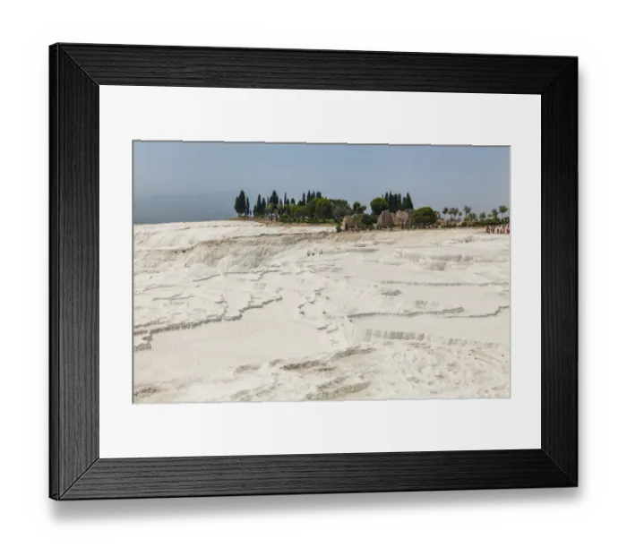 Framed Print : Pamukkale Travertines, Turkey Framed Print : Pamukkale Travertines, Turkey