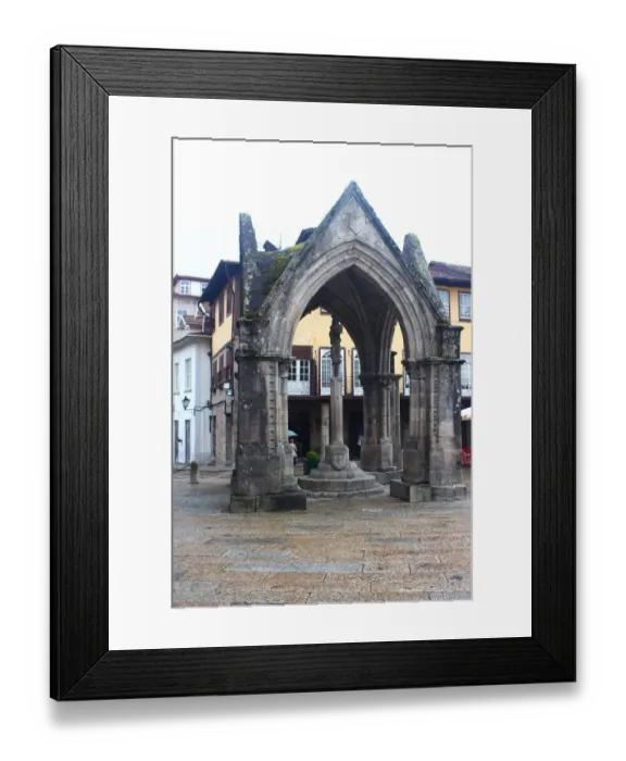 Framed Print : Padrao do Salado in Guimarues, Portugal Framed Print : Padrao do Salado in Guimarues, Portugal