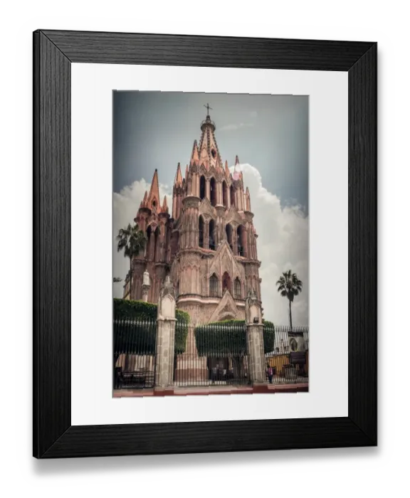 Framed Print : Parroquia de San Miguel ArcAangel Framed Print : Parroquia de San Miguel ArcAangel
