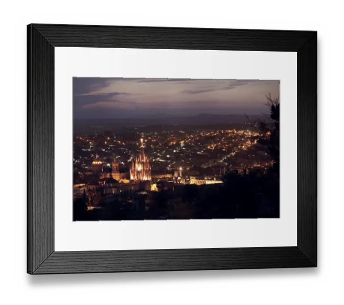 Framed Print : Parroquia de San Miguel ArcAangel Framed Print : Parroquia de San Miguel ArcAangel