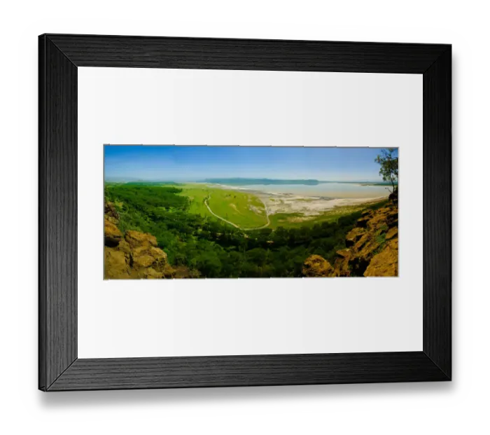 Framed Print : Lake Nakuru from Baboon Cliff View Point Framed Print : Lake Nakuru from Baboon Cliff View Point