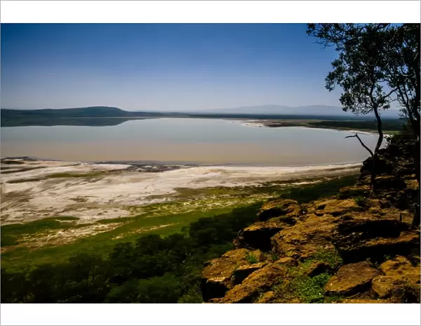 Lake Nakuru from Baboon Cliff View Point