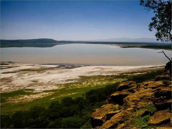 Lake Nakuru from Baboon Cliff View Point