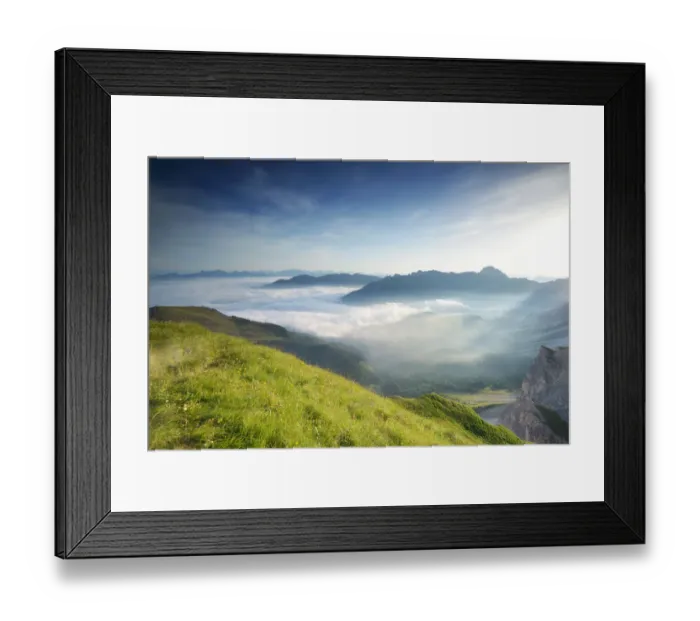 Framed Print : Misty sunrise in the Dolomites Framed Print : Misty sunrise in the Dolomites