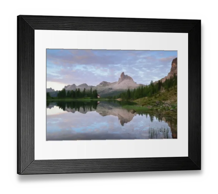 Framed Print : Croda di Lago in the morning, Dolomites Framed Print : Croda di Lago in the morning, Dolomites