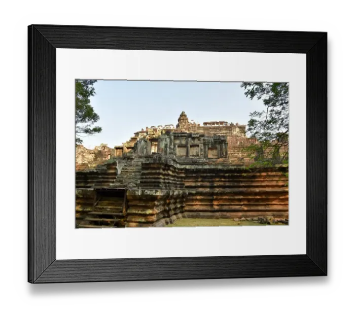Framed Print : Phimeanakas temple at angkor Cambodia Framed Print : Phimeanakas temple at angkor Cambodia