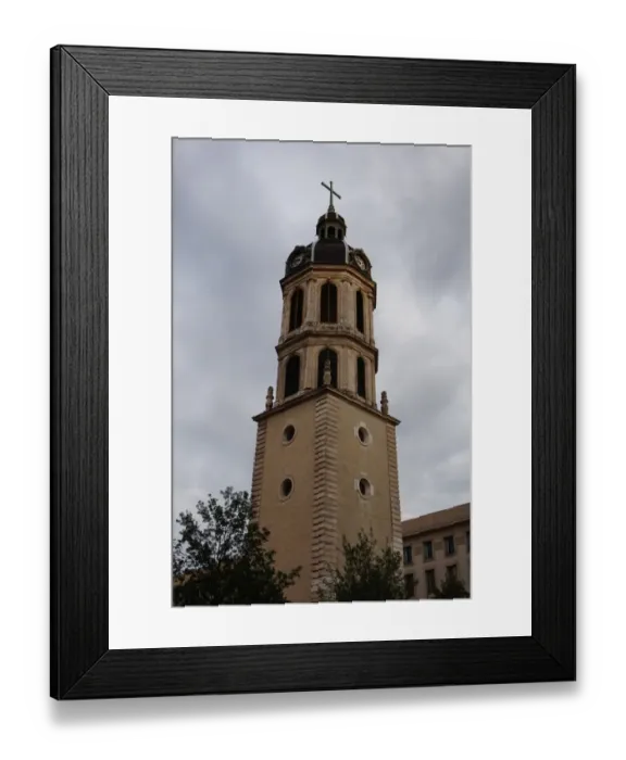 Framed Print : Clock Tower Chapelle de la CharitA, Place Bellecour, Lyon, France Framed Print : Clock Tower Chapelle de la CharitA, Place Bellecour, Lyon, France