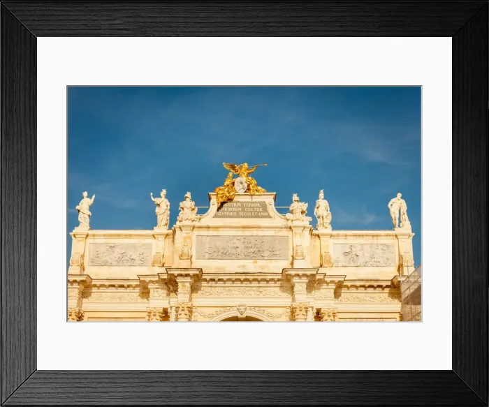 Framed Print : Place Stanislas a Arc HA rA Framed Print : Place Stanislas a Arc HA rA