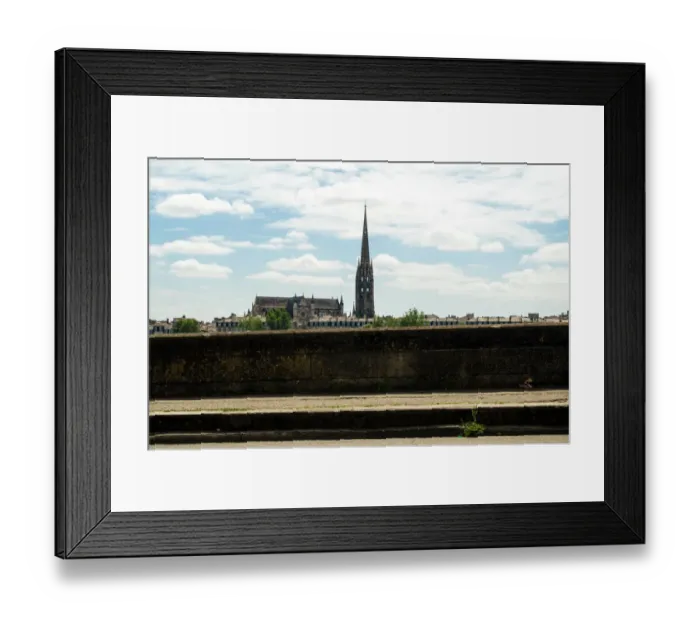 Framed Print : Bordeaux skyline Framed Print : Bordeaux skyline
