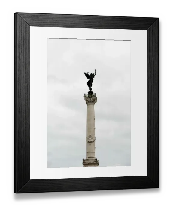 Framed Print : Monument aux Girondins Framed Print : Monument aux Girondins
