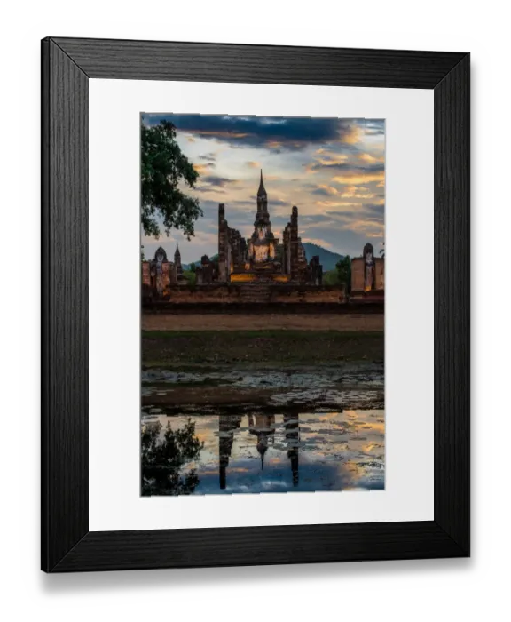 Framed Print : Sukhothai Historical Park