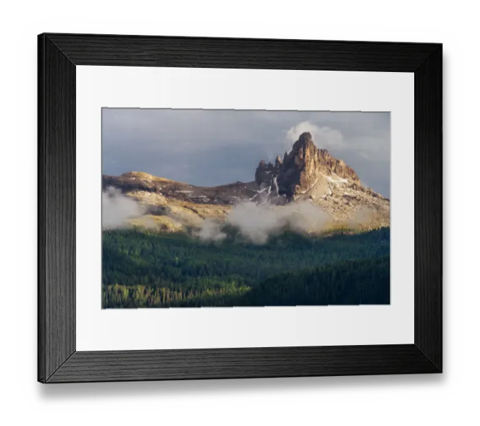Framed Print : Landscape of Dolomites in summer season, Italy Framed Print : Landscape of Dolomites in summer season, Italy