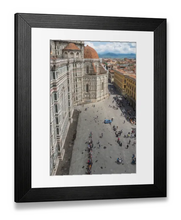 Framed Print : Tourists in the line Framed Print : Tourists in the line