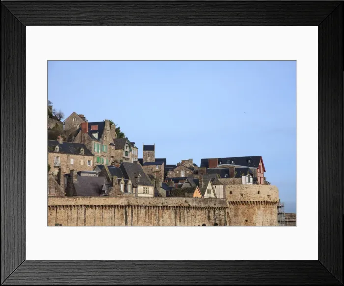 Framed Print : Interior of Mont Saint-Michel, Normandy, France Framed Print : Interior of Mont Saint-Michel, Normandy, France