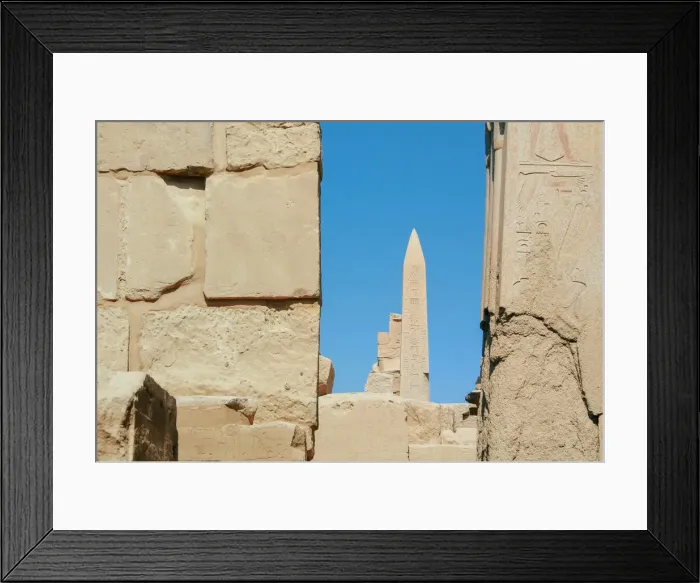 Framed Print : Obelisk. Luxor temple Framed Print : Obelisk. Luxor temple
