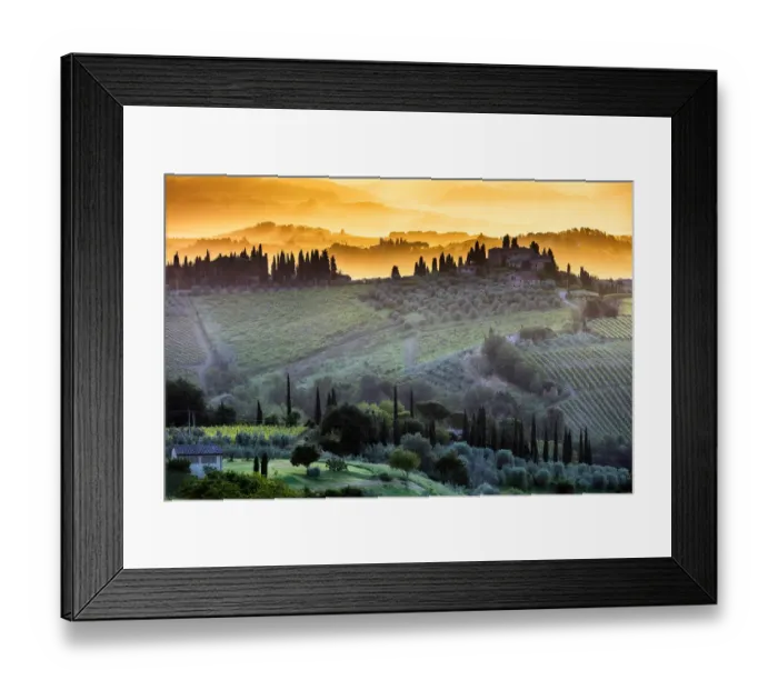 Framed Print : San Gimignano