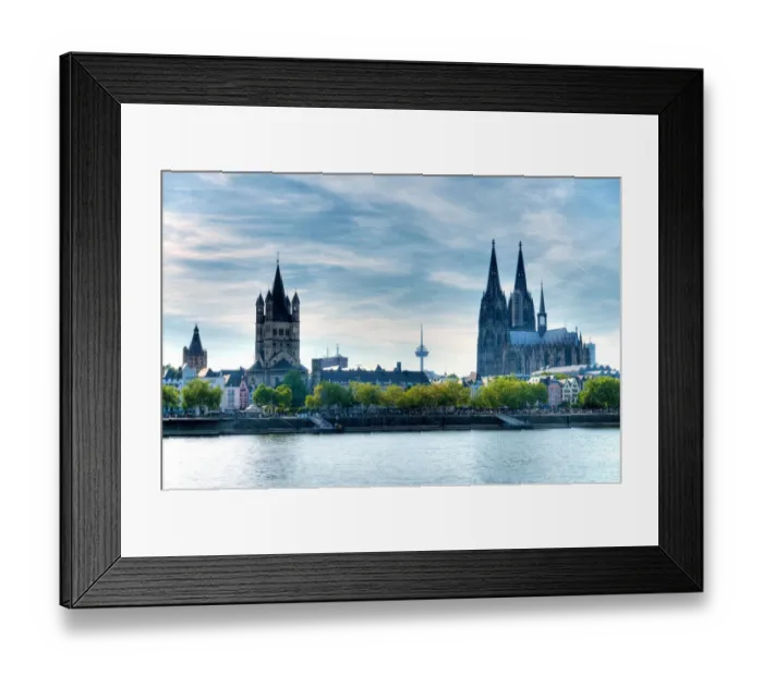 Framed Print : Old Town of Cologne Framed Print : Old Town of Cologne