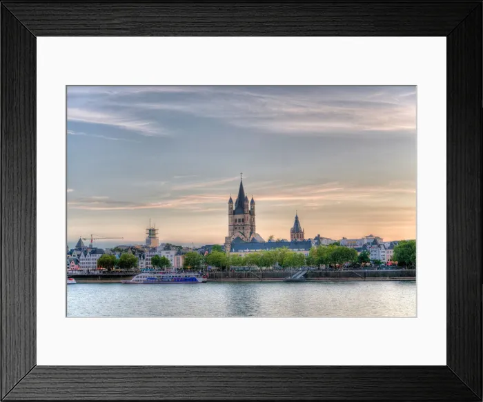Framed Print : Great St. Martin Church, Cologne Framed Print : Great St. Martin Church, Cologne