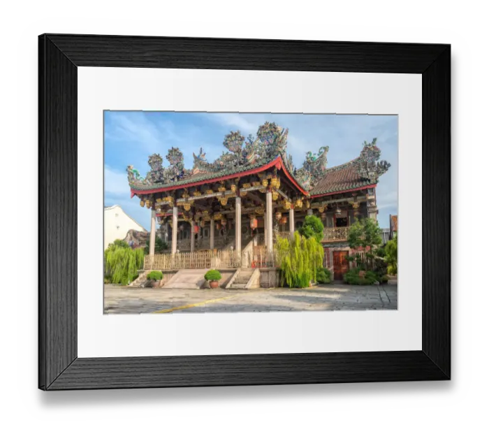 Framed Print : Leong San Tong Khoo Kongsi Framed Print : Leong San Tong Khoo Kongsi