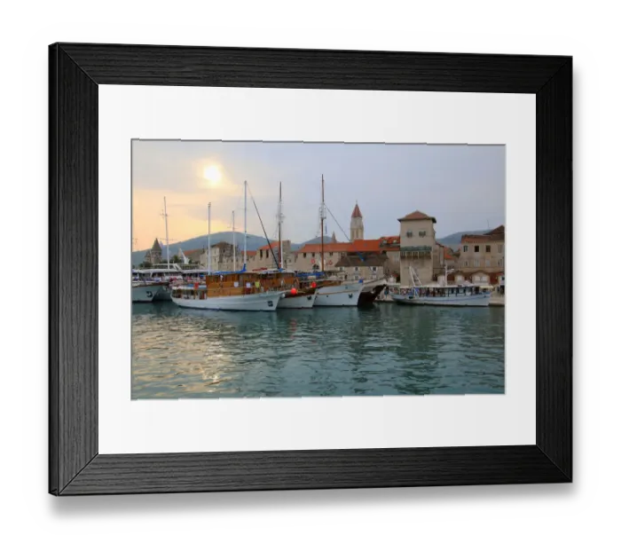 Framed Print : Trogir, Dalmatian coast, Croatia Framed Print : Trogir, Dalmatian coast, Croatia