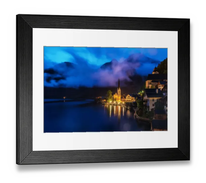 Framed Print : Hallstatt, Austria Framed Print : Hallstatt, Austria