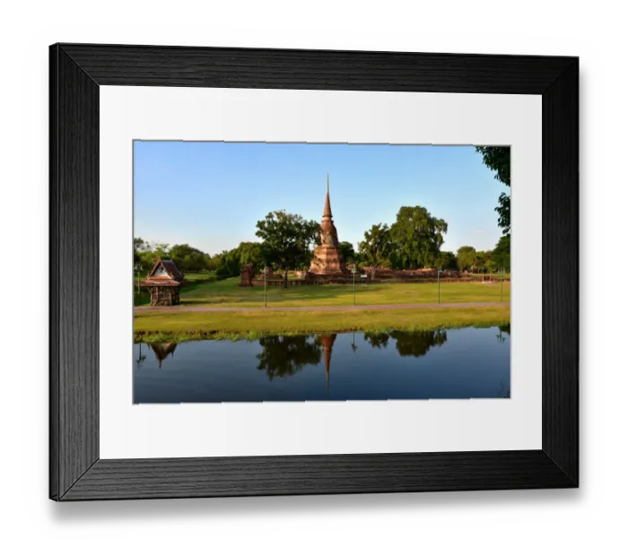 Framed Print : Wat Jao Prab temple Ayutthaya Thailand Framed Print : Wat Jao Prab temple Ayutthaya Thailand