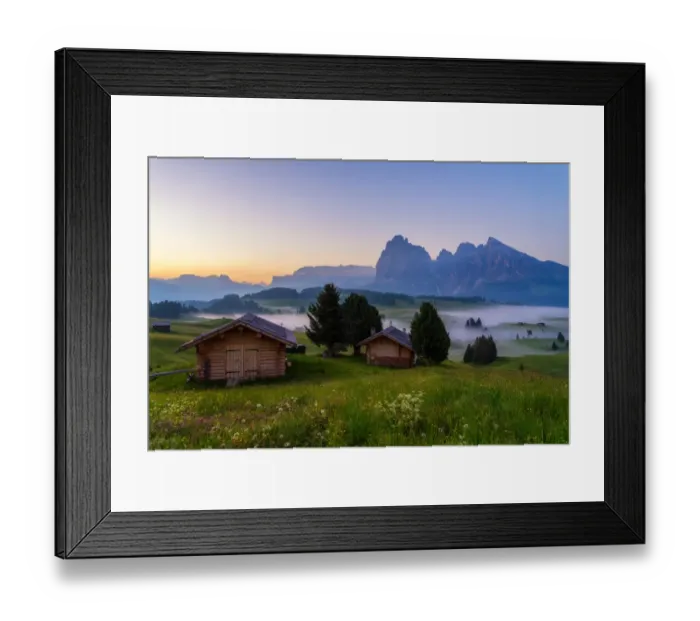 Framed Print : Alpe Di Siusi (Seiser Alm), Dolomites, Italy Framed Print : Alpe Di Siusi (Seiser Alm), Dolomites, Italy